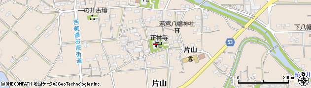 正林寺周辺の地図