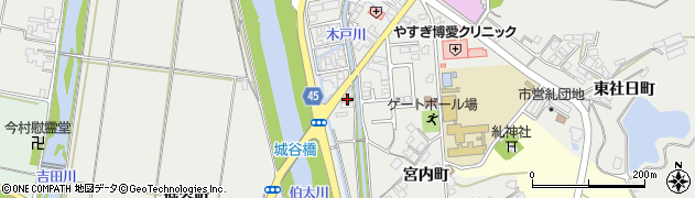 安来電業社周辺の地図