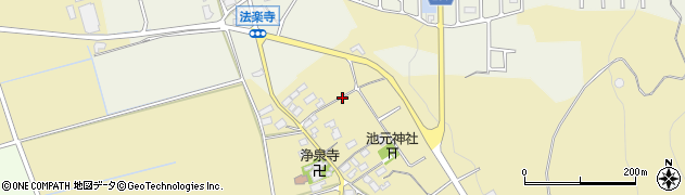 滋賀県長浜市北池町周辺の地図