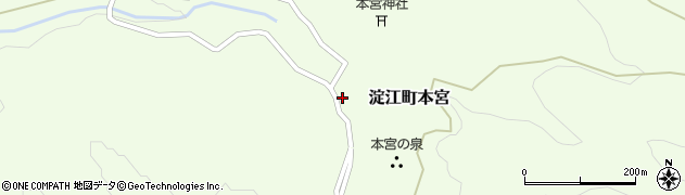 鳥取県米子市淀江町本宮320周辺の地図