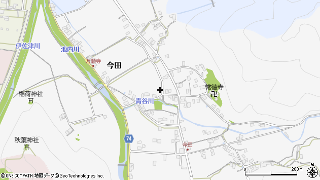 〒624-0813 京都府舞鶴市今田の地図