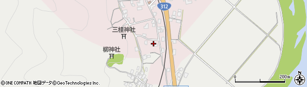 兵庫県養父市八鹿町下小田18周辺の地図