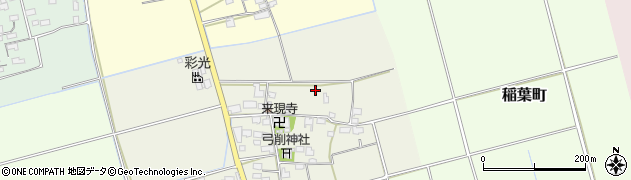 滋賀県長浜市弓削町75周辺の地図