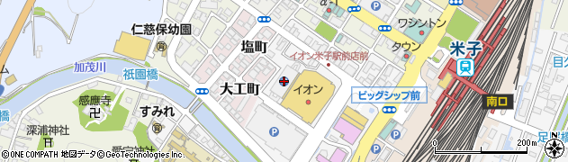 ヴィレッジヴァンガード　イオン米子駅前店周辺の地図