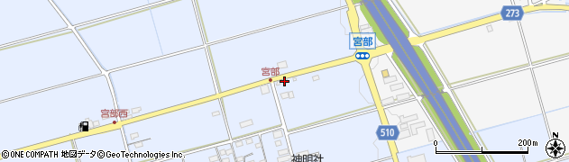 コスモ虎姫町ＳＳ周辺の地図