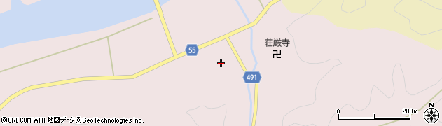 宇谷会場周辺の地図