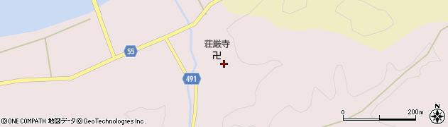 荘厳寺周辺の地図