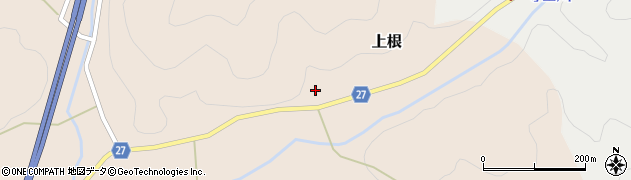 京都府舞鶴市上根111周辺の地図