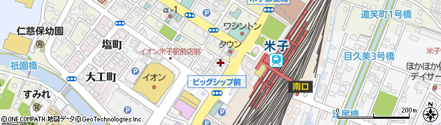 オリックスレンタカー米子駅前末広店周辺の地図