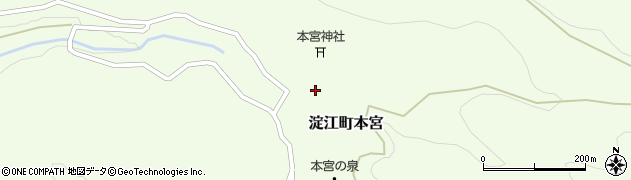 鳥取県米子市淀江町本宮301周辺の地図