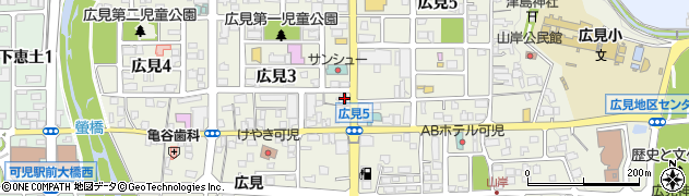 株式会社市川工務店　可児営業所周辺の地図