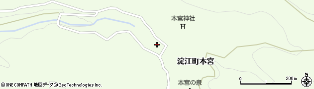 鳥取県米子市淀江町本宮291周辺の地図