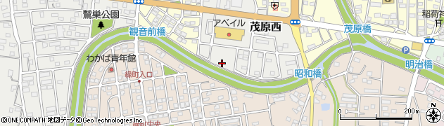 鶴島公園周辺の地図