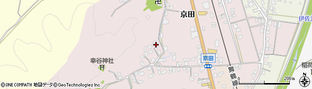 京都府舞鶴市京田407周辺の地図