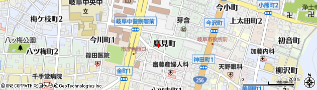 京繁周辺の地図