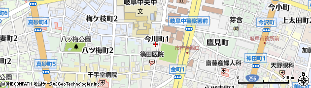 有限会社安藤米穀店周辺の地図