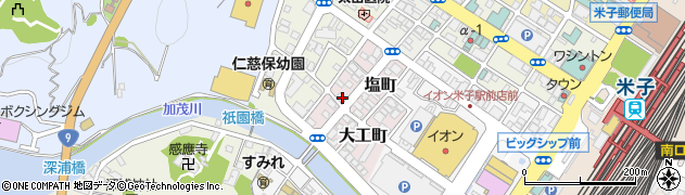 鳥取県米子市塩町161周辺の地図