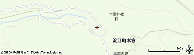 鳥取県米子市淀江町本宮290周辺の地図