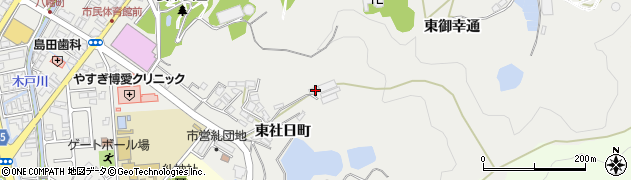 島根県安来市安来町東社日町1317周辺の地図