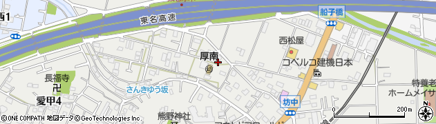 神奈川県厚木市愛甲3丁目周辺の地図
