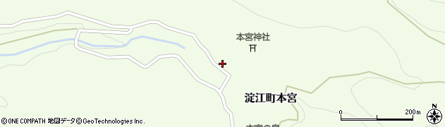鳥取県米子市淀江町本宮273周辺の地図