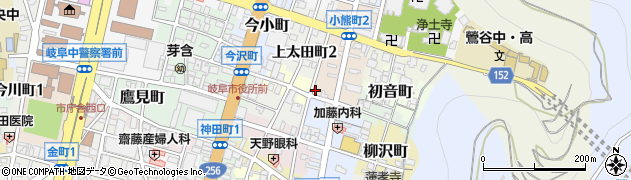 岐阜第一保険サービス株式会社周辺の地図