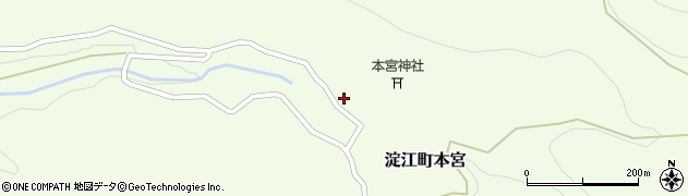鳥取県米子市淀江町本宮274周辺の地図