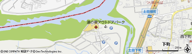 岐阜県可児市土田大脇周辺の地図