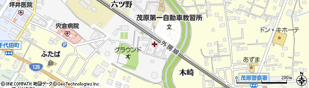 千葉県茂原市高師608周辺の地図