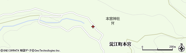 鳥取県米子市淀江町本宮278周辺の地図