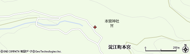 鳥取県米子市淀江町本宮276周辺の地図