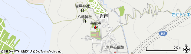 善龍寺周辺の地図