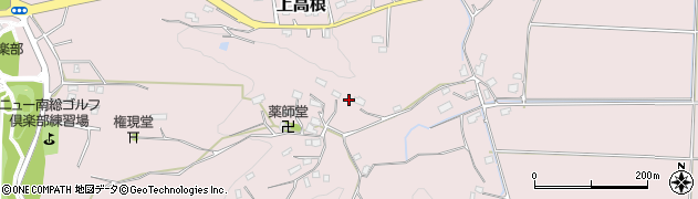 千葉県市原市上高根1102周辺の地図