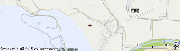 鳥取県八頭町（八頭郡）門尾周辺の地図