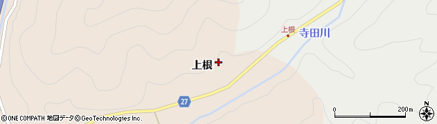 京都府舞鶴市上根58周辺の地図