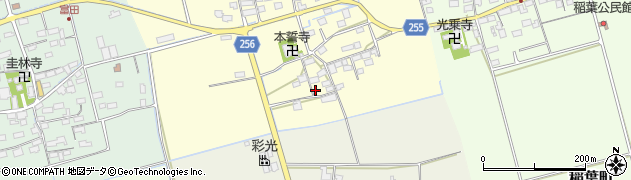 滋賀県長浜市香花寺町389周辺の地図