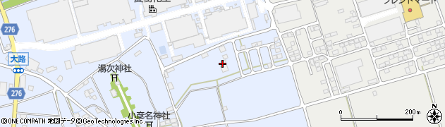 佐伯重機工業株式会社　湖北営業所周辺の地図