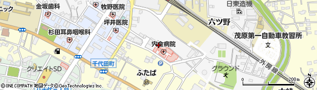千葉県茂原市高師686周辺の地図