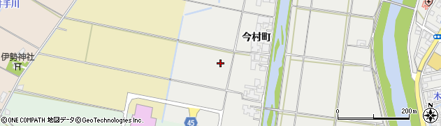 島根県安来市安来町今村町周辺の地図