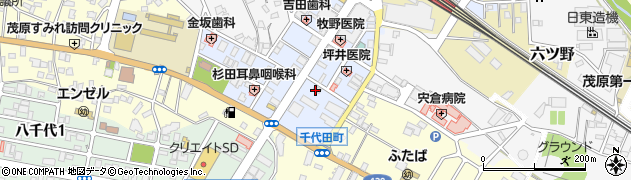 都自動車株式会社　バス部周辺の地図