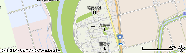 滋賀県長浜市唐国町周辺の地図