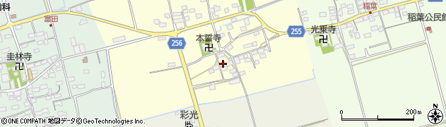 滋賀県長浜市香花寺町393周辺の地図