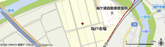 千葉県木更津市坂戸市場周辺の地図