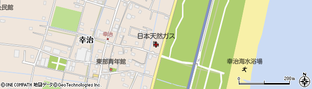 日本天然ガス株式会社周辺の地図