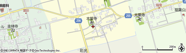 滋賀県長浜市香花寺町373周辺の地図