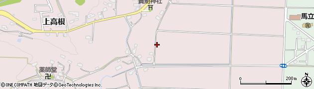 千葉県市原市上高根302周辺の地図