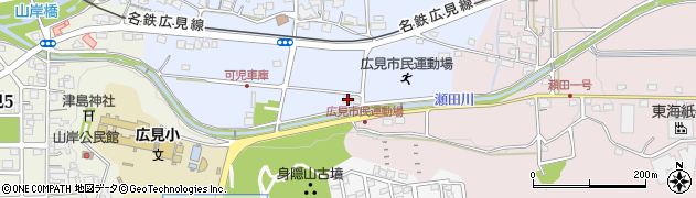 岐阜県可児市石井216周辺の地図