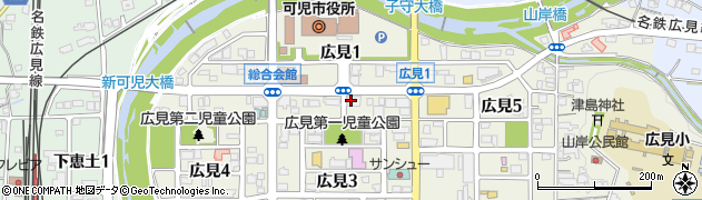 大垣共立銀行土田出張所 ＡＴＭ周辺の地図