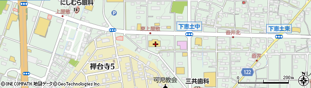 サシケイ家具可児店周辺の地図