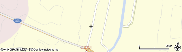 滋賀県高島市今津町角川1077周辺の地図